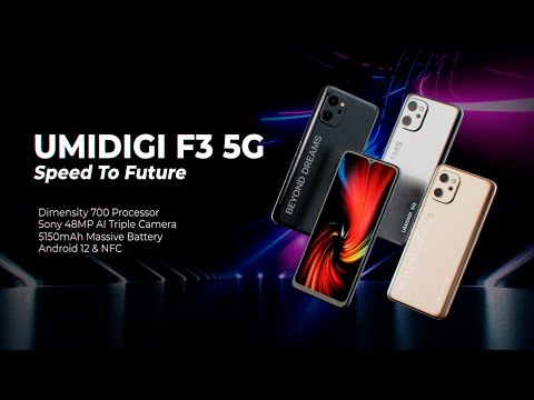 UMIDIGI F3 5G 8GB+128GB 6.7 inch Android 12 Phone