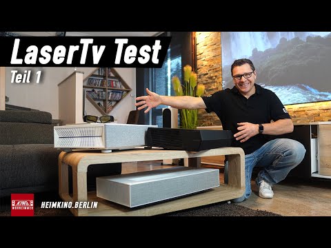 LaserTV Vergleich #1: LG Vivo, BenQ V6000, Optoma UHZ65, Hisense 100L5F Ultrakurzdistanzbeamer Test!