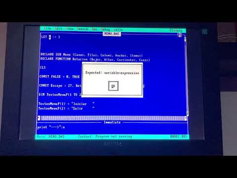 Old developer tools - QuickBasic