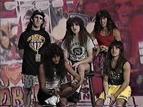 Anthrax talks Rock 'N' Roll Comics 1987
