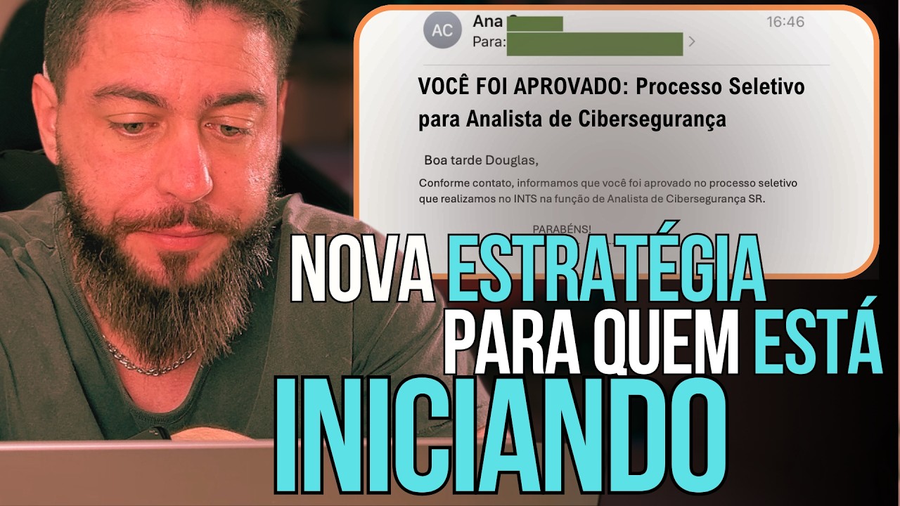 VEJA ESSE VÍDEO ANTES DE SE CANDIDATAR EM CIBERSEGURANÇA