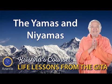 The Yamas and Niyamas (The Essence of the Bhagavad Gita Explained by Paramhansa Yogananda)
