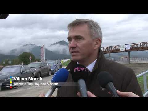 Lávka pri Tepličke už slúži chodcom a cyklistom