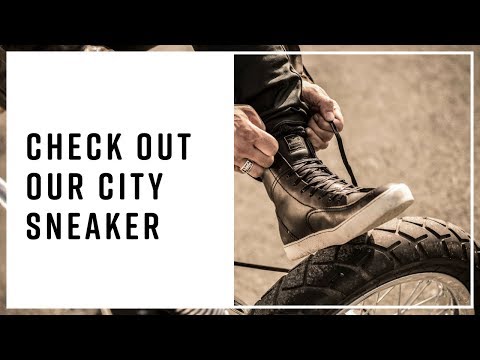 City Sneaker - Der Motorrad Sneaker von The Rokker Company