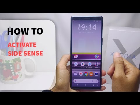 Sony Xperia Side Sense Settings | How To Turn On Side Sense On Sony Xperia