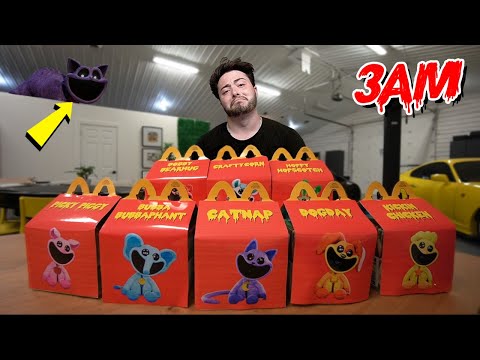 DO NOT ORDER ALL SMILING CRITTERS HAPPY MEALS AT 3 AM!! (THEY CAME AFTER US)