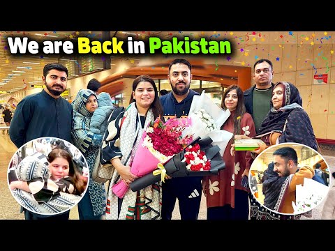 Finally We are Landed Pakistan after 1.5 Year🙏🏻Kon Kon Emotional Hu Gya?😭