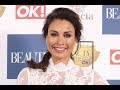 Melanie Sykes 47 Bares Ageless Curves In See Through Lace Dress