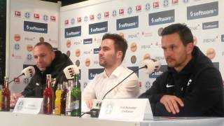 preview picture of video 'Pressekonferenz SV Darmstadt 98 - Union Berlin'