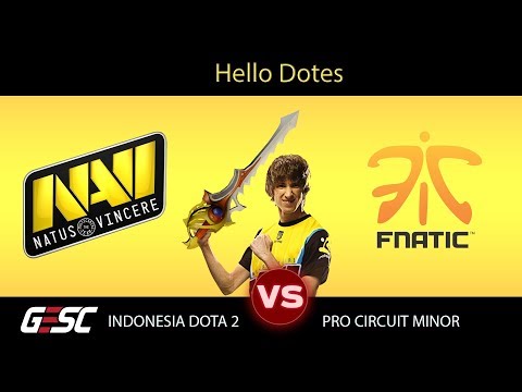 Fnatic VS NaVi - Superb Comeback GESC : Indonesia [Highlights]