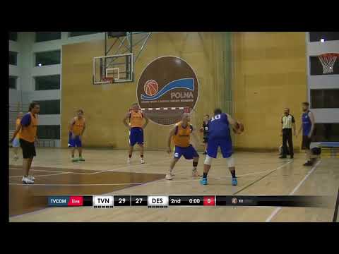 Skrót: TVN vs Destrier - II Liga Warszawa - 14.09 - Koszykarska Liga Biznesu