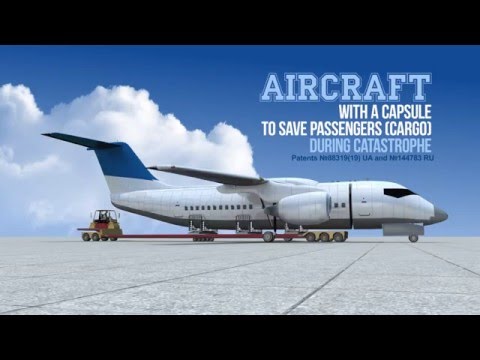 A way to escape from plane crashes