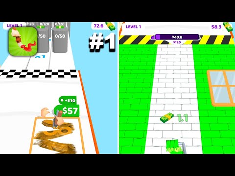 Paint Brush Run - New Release - Hyper Hybrid Casual - Gameplay Walkthrough (iOS & Android) - YouTube