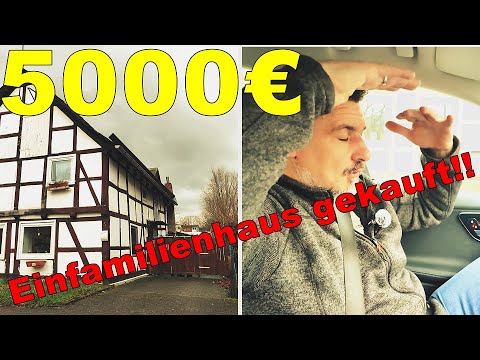 Ich habe für 5000€ ein Haus gekauft!! 😎Das Geschäft meines Lebens? 😆