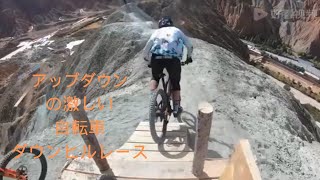 【ダウンヒル】アップダウンの激しい自転車ダウンヒルレース #Shorts