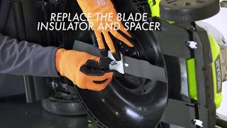 How To: Replace a RYOBI Mower Blade