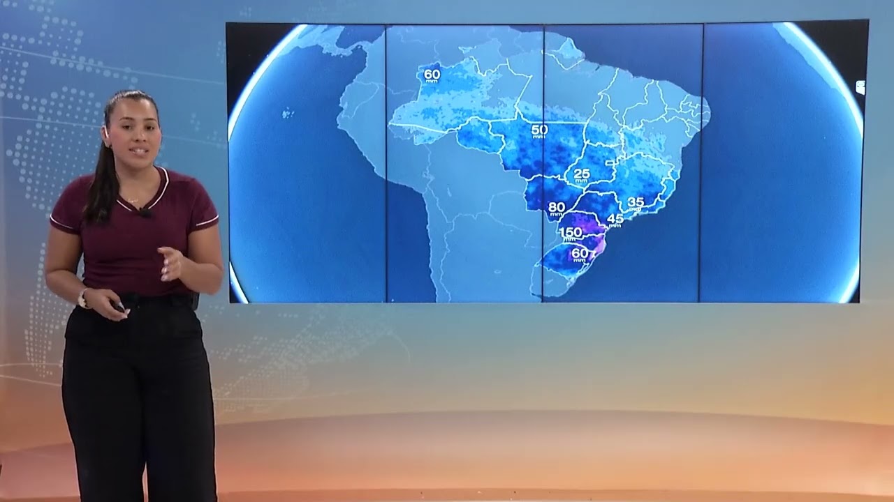 Semana termina com chuva forte na região Sul do Brasil | 09/10/2026