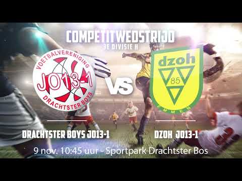 Drachtster Boys JO13-1 vs DZOH JO13-1