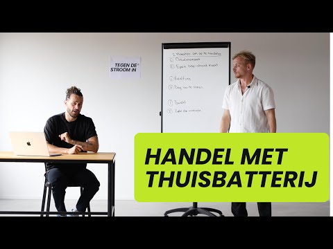 Handelen met een thuisbatterij, op welke markt?