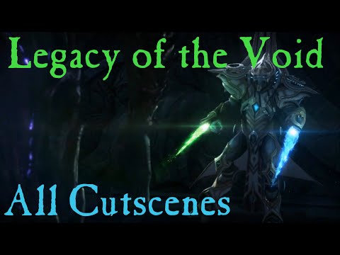Legacy of the Void Full Story with all Cutscenes -Starcraft 2 Movie