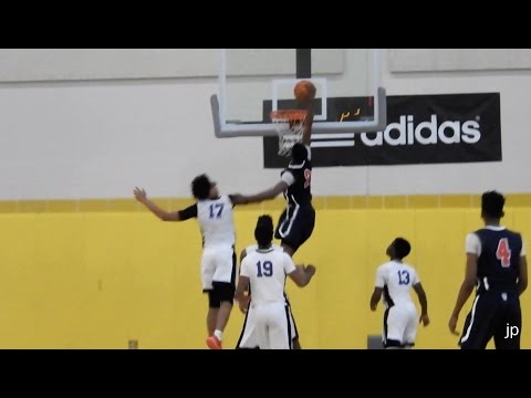 NOLA 23's Larenz Williams Blows By Defender & Dunks Over Another!!