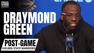Draymond Green Reacts to Golden State Warriors Play-In Game Matchup vs. Sacramento & Warriors Season