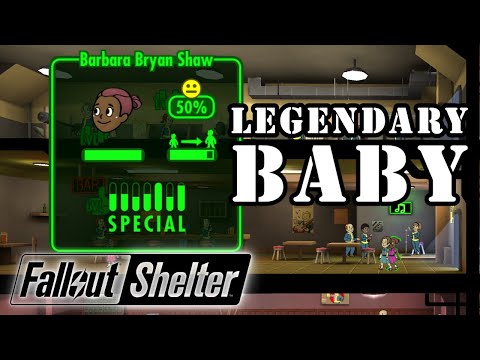 Mass Produce LEGENDARY BABY Vault Dwellers! - Fallout Shelter.