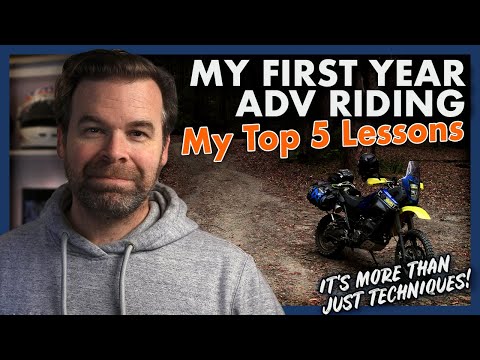 Learning ADV Riding - My first year getting into adventure riding