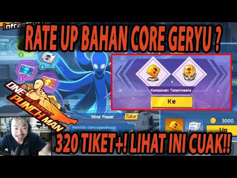 🔥🔥RATE UP! GACHA BAHAN CORE GERYUGANSHOOP LEVEL 4 [SERIUS INI RATE UP] - ONE PUNCH MAN:The Strongest