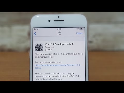 IOS 12.4 BETA 6!!! LIBERADO.
