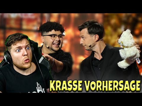 DAS hat er VORAUSGESAGT!? 🤯 Zauberer reagiert auf AGT - Dustin Tavella und Mat Franco