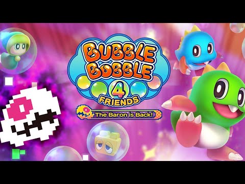 Dont play this game alone! | Bubble Bobble 4 Friends - NSW FULL Gameplay