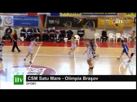 Baschet: CSM Satu Mare - Olimpia Brașov 16.01.2015