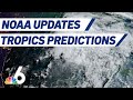 NOAA Updates Tropics Predictions For 2021 Hurricane Season