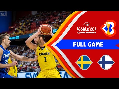 Sweden v Finland | Full Game - FIBA Basketball World Cup 2023 - European Qualifiers