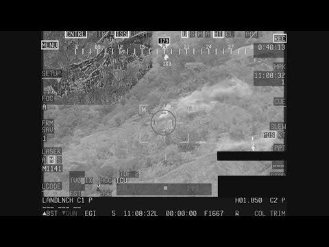 COCKPIT VIEW of a Close Air Support Mission with U.S. Marines