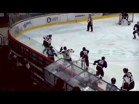 30. kolo HK Brezno Knights - Modré krídla Slovan 1:2 (HIGHLIGHTY)