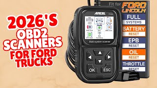 Ford Owners Need This: 5 Best OBD2 Scanners for Ford Trucks (2026)