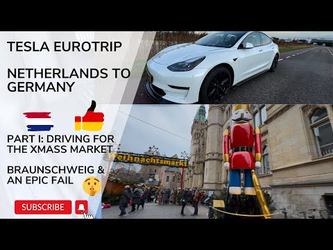 Tesla Eurotrip Christmas Edition: Exploring Europe With A Tesla Model 3!