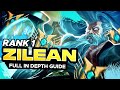 HOW TO PLAY ZILEAN - FULL INDEPTH GUIDE - RANK 1 CHALLENGER MID