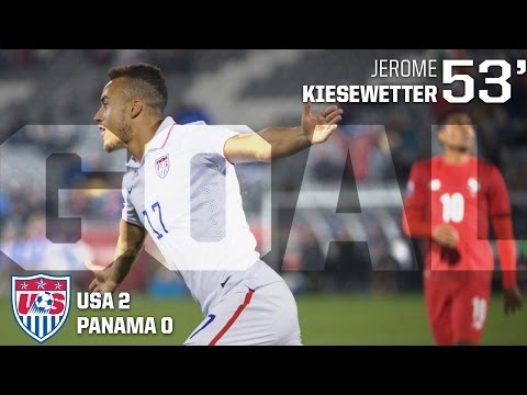 U-23 MNT vs. Panama: Jerome Kiesewetter Goal - Oct. 6, 2015