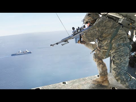 The Insane Techniques US Elite Snipers Use to Shoot from a Fast Moving Helicopter