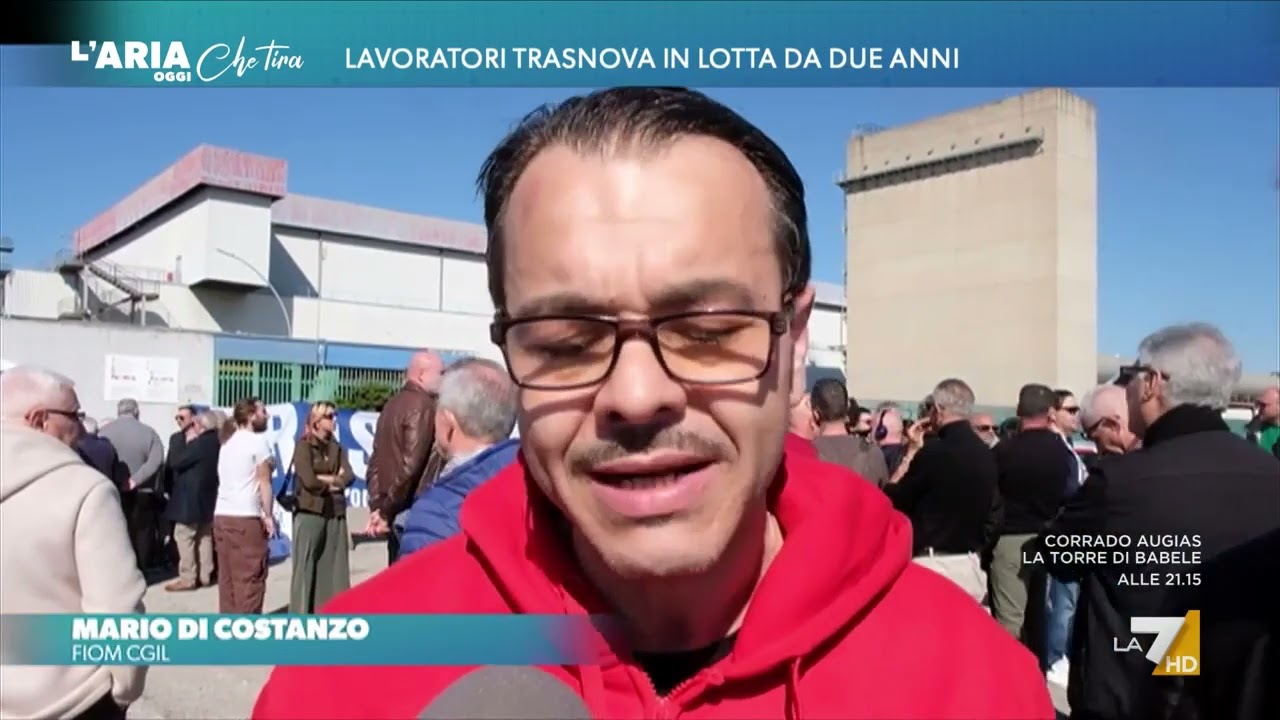 Lavoratori Trasnova in lotta da due anni