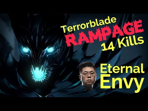 Terrorblade - [EternalEnvy] - Rampage! - Fnatic vs Execration - PGL Bucharest Major 2018