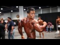 3-Time Olympia Men's Physique Champion Jeremy Buendia: Backstage Posing Video,