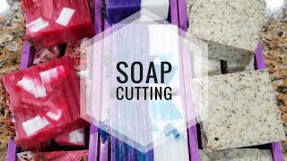 ENTREPRENEUR LIFE: CUTTING SOAP LOAVES FOR WHOLESALE