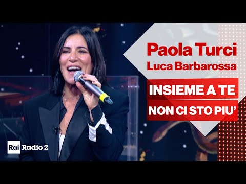 Paola Turci duetta con Luca Barbarossa - "Insieme a te non ci sto più"