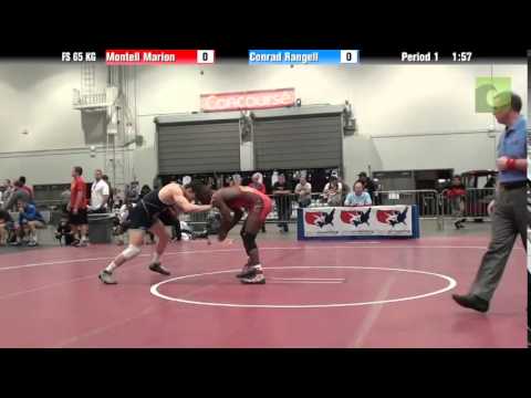 Mens FS FS 65 KG - Montell Marion vs. Conrad Rangell
