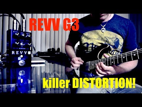 REVV G3 DISTORTION demo by Pete Thorn