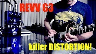 Video thumbnail for REVV G3 DISTORTION demo by Pete Thorn by Pete Thorn
